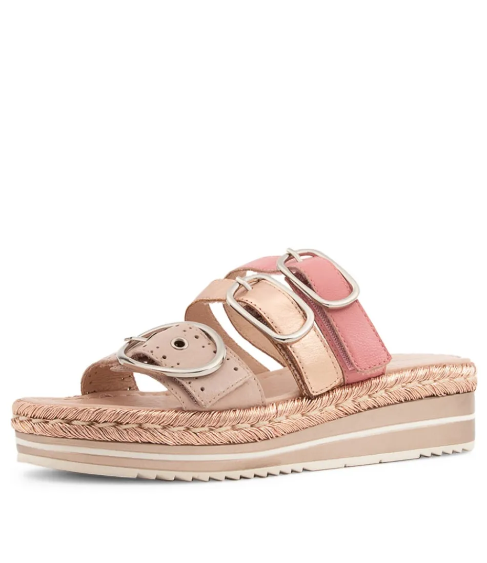 Women DJANGO & JULIETTE Espadrilles<Abbas Rose Multi Slides