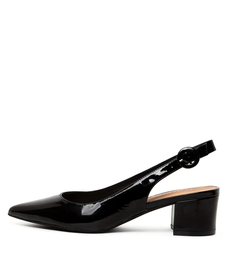 Women TOP END Heels<Abigale Black Patent Leather