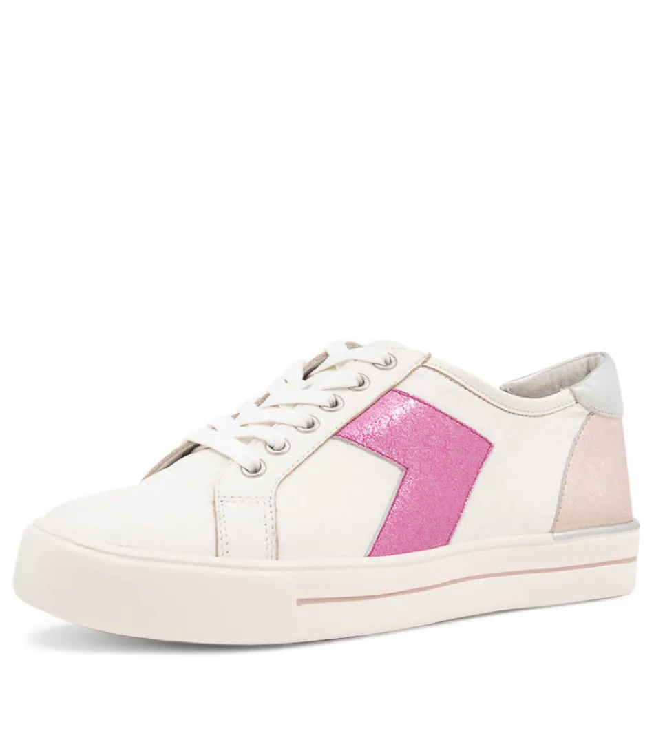 Women ZIERA Sneakers<Aditi W White Fuchsia Multi Sneakers