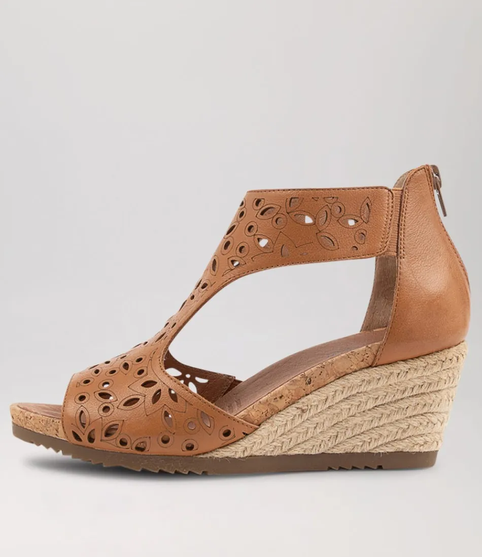 Women SUPERSOFT Espadrilles<Albert Dark Tan Leather Espadrilles