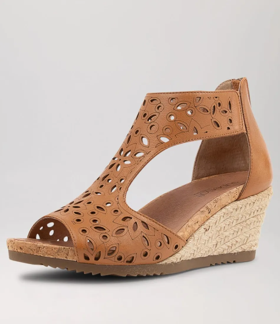 Women SUPERSOFT Espadrilles<Albert Dark Tan Leather Espadrilles