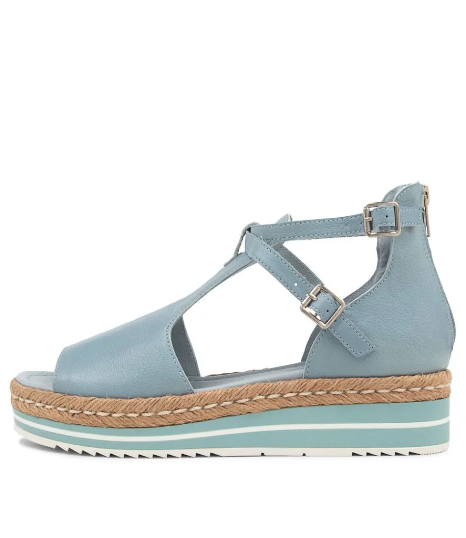 Women DJANGO & JULIETTE Espadrilles<Alexys Denim Leather Sandals