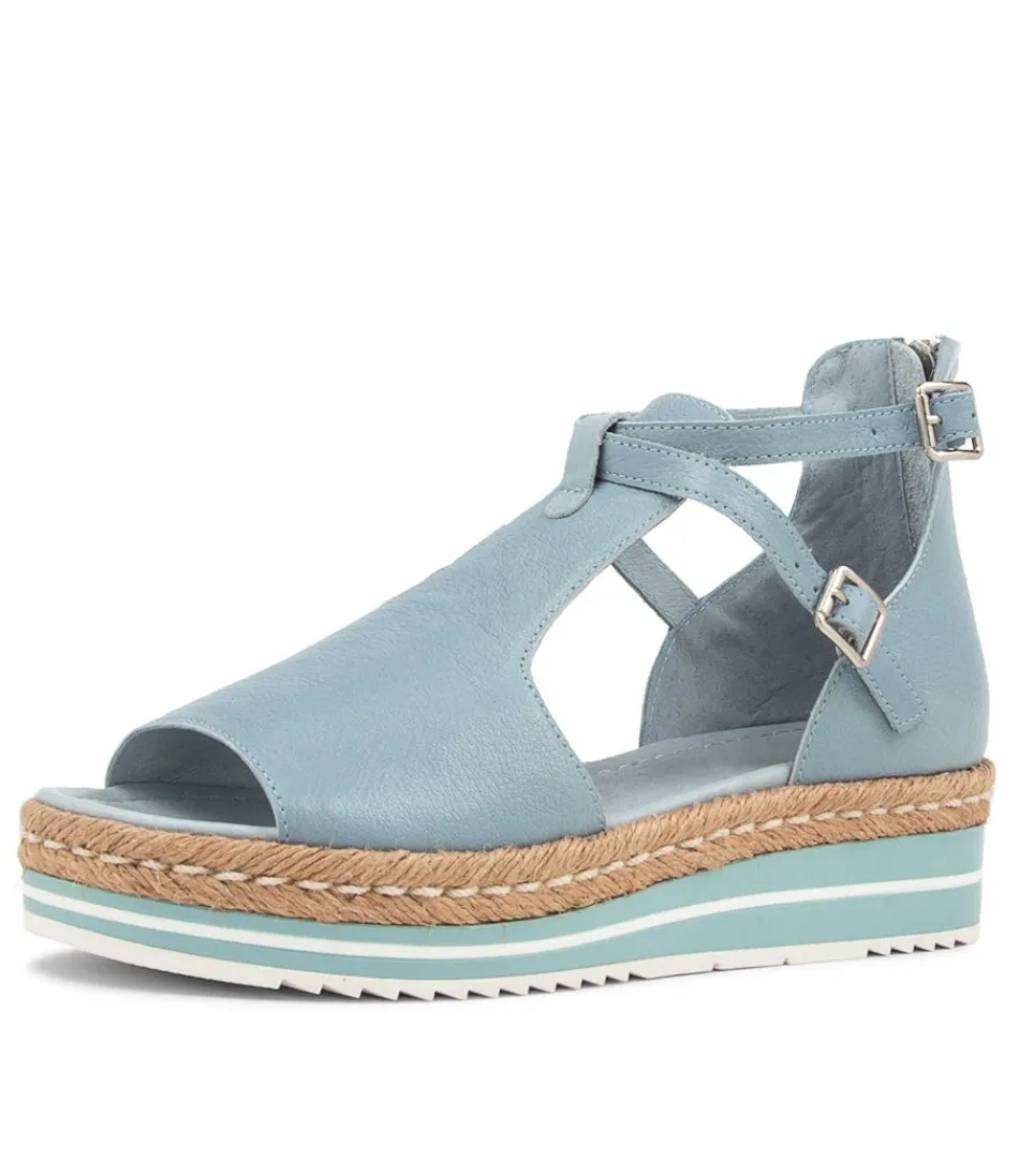 Women DJANGO & JULIETTE Espadrilles<Alexys Denim Leather Sandals