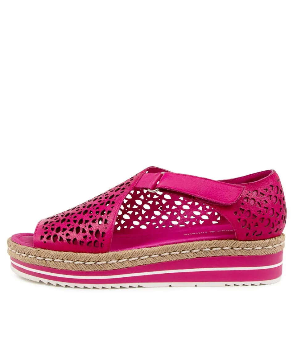 Women DJANGO & JULIETTE Espadrilles<Alkiet Dj Fuchsia Leather