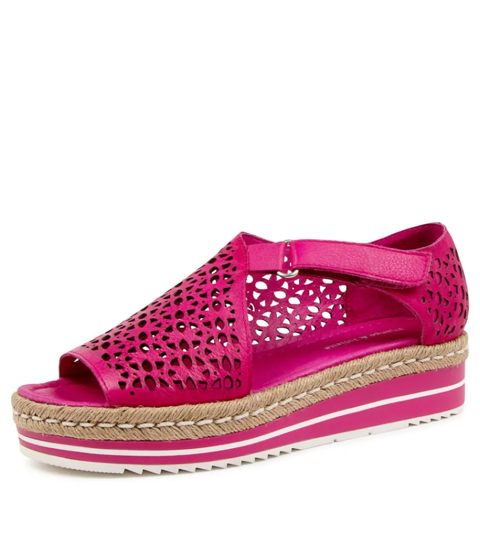 Women DJANGO & JULIETTE Espadrilles<Alkiet Dj Fuchsia Leather