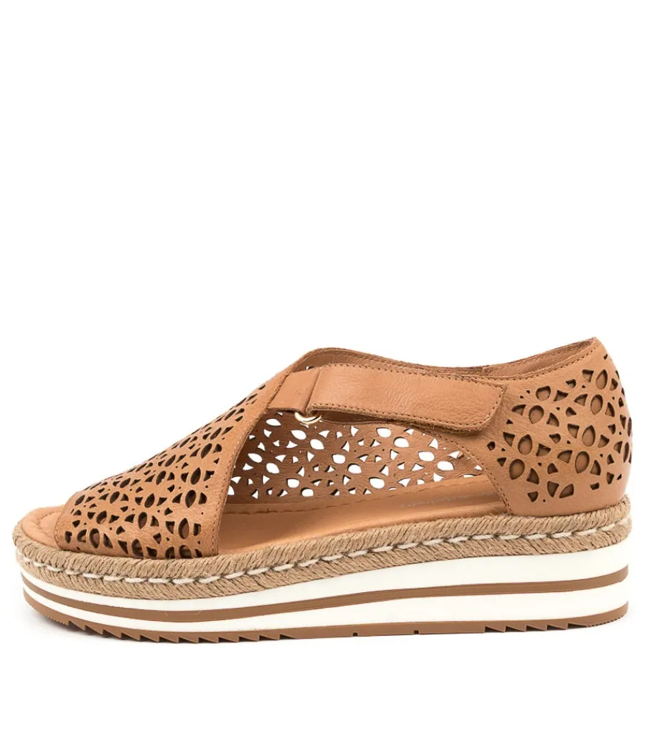 Women DJANGO & JULIETTE Espadrilles<Alkiet Dk Tan Leather