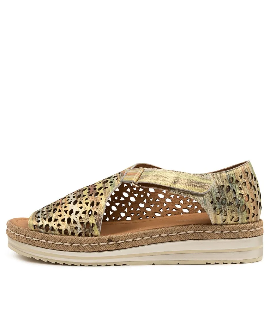 Women DJANGO & JULIETTE Espadrilles<Alkiet Lrg Desert Stripe