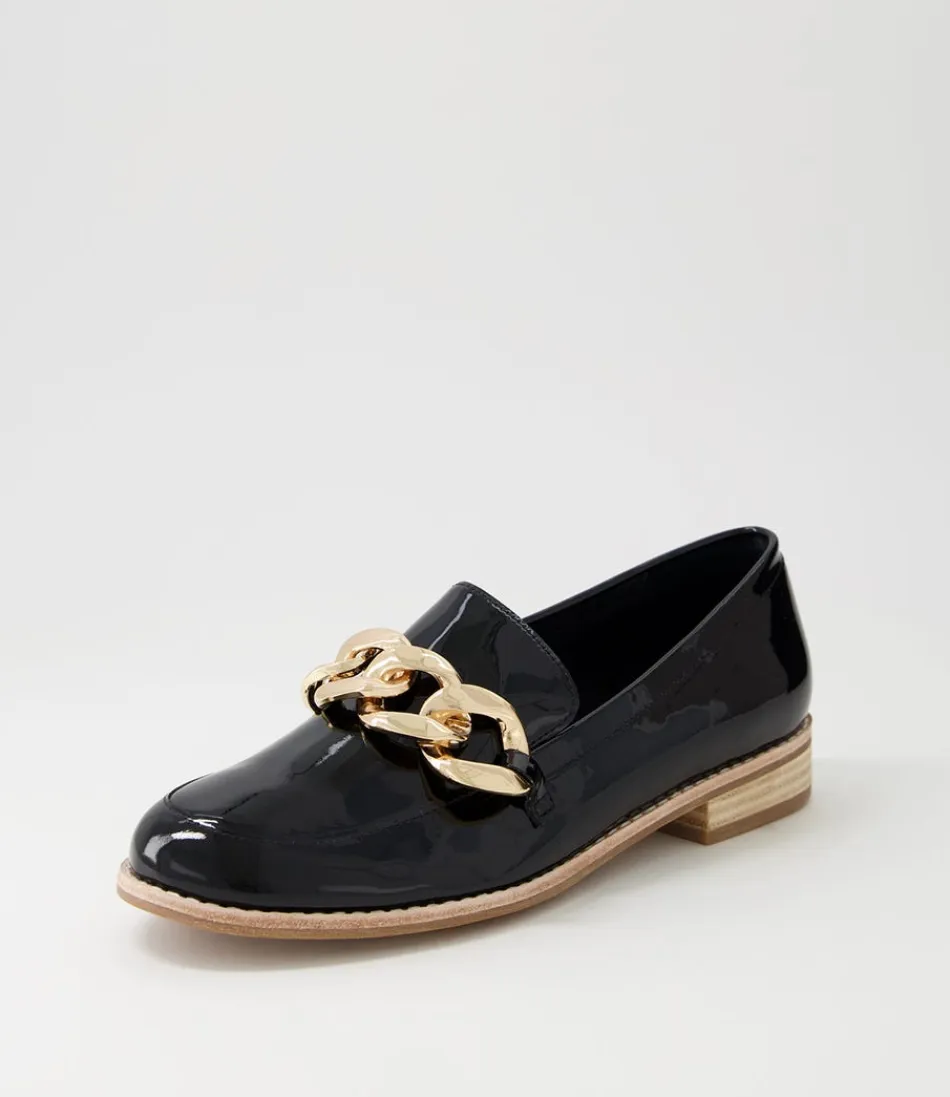 Women DJANGO & JULIETTE Loafers<Ampard Black Patent Leather Loafers