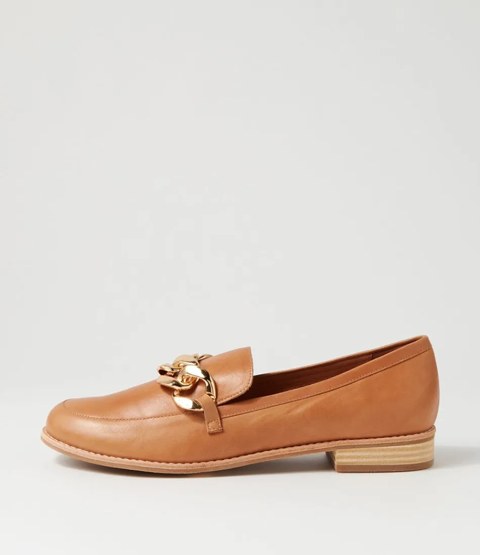 Women DJANGO & JULIETTE Loafers<Ampard Lrg Tan Leather Loafers