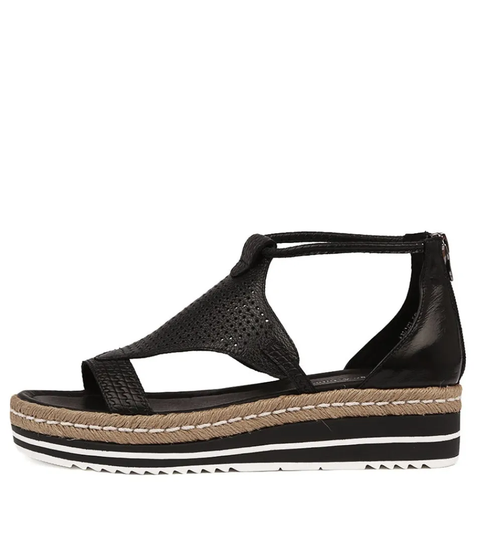 Women DJANGO & JULIETTE Espadrilles<Angelic Black Black Mix