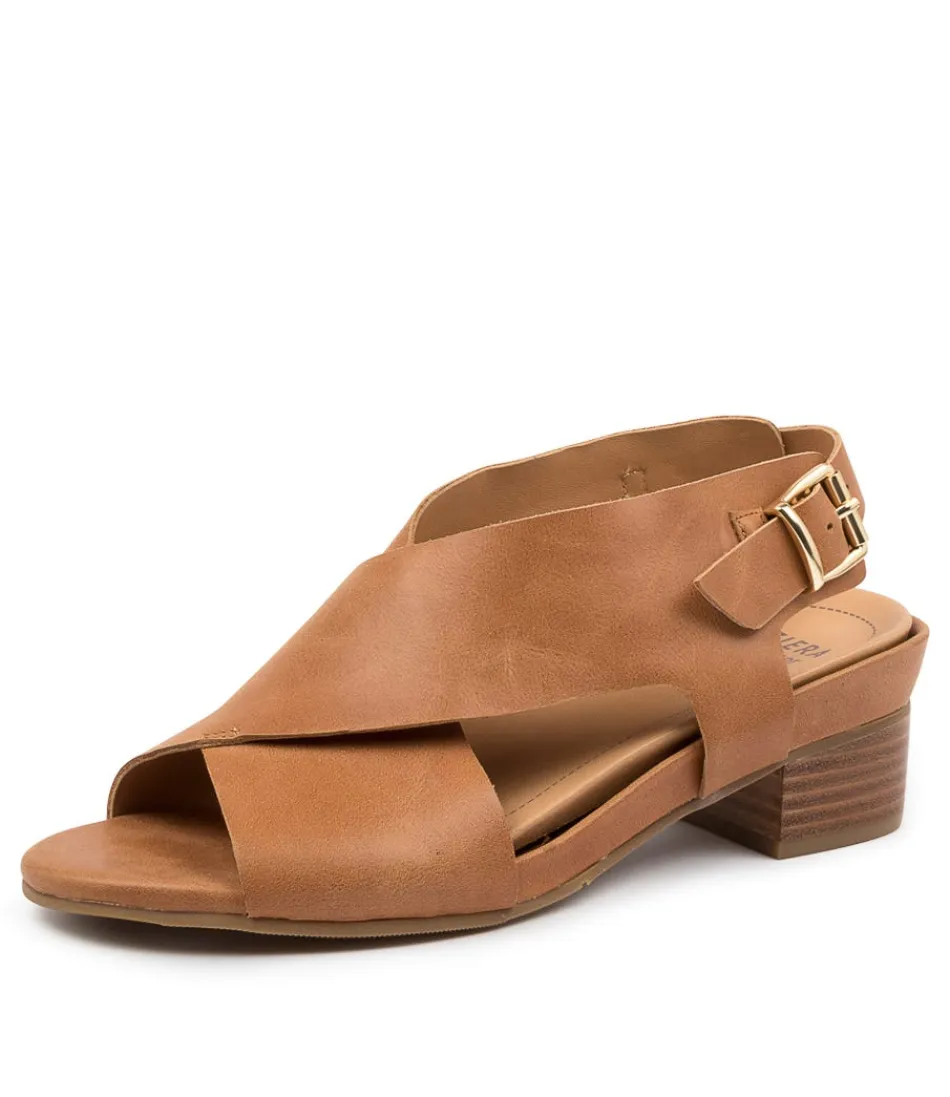 Women ZIERA Heels<Annie Xw Tan Leather