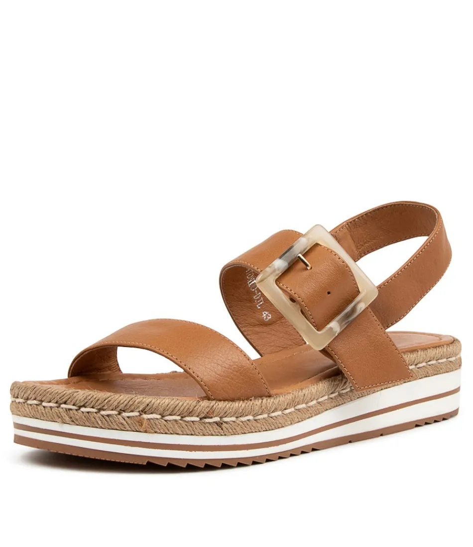 Women DJANGO & JULIETTE Espadrilles<Antonio Lrg Dk Tan