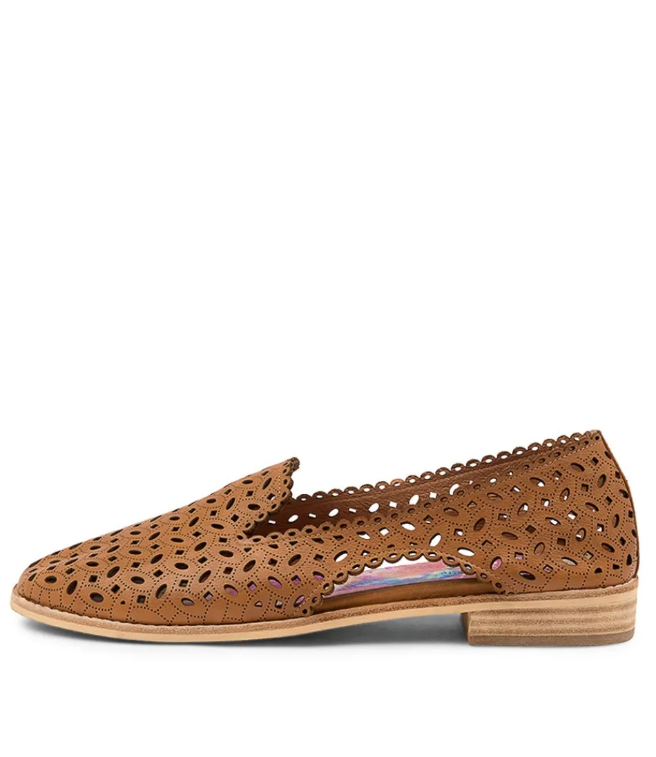 Women DJANGO & JULIETTE Loafers<Ariala Lrg Dk Tan Leather