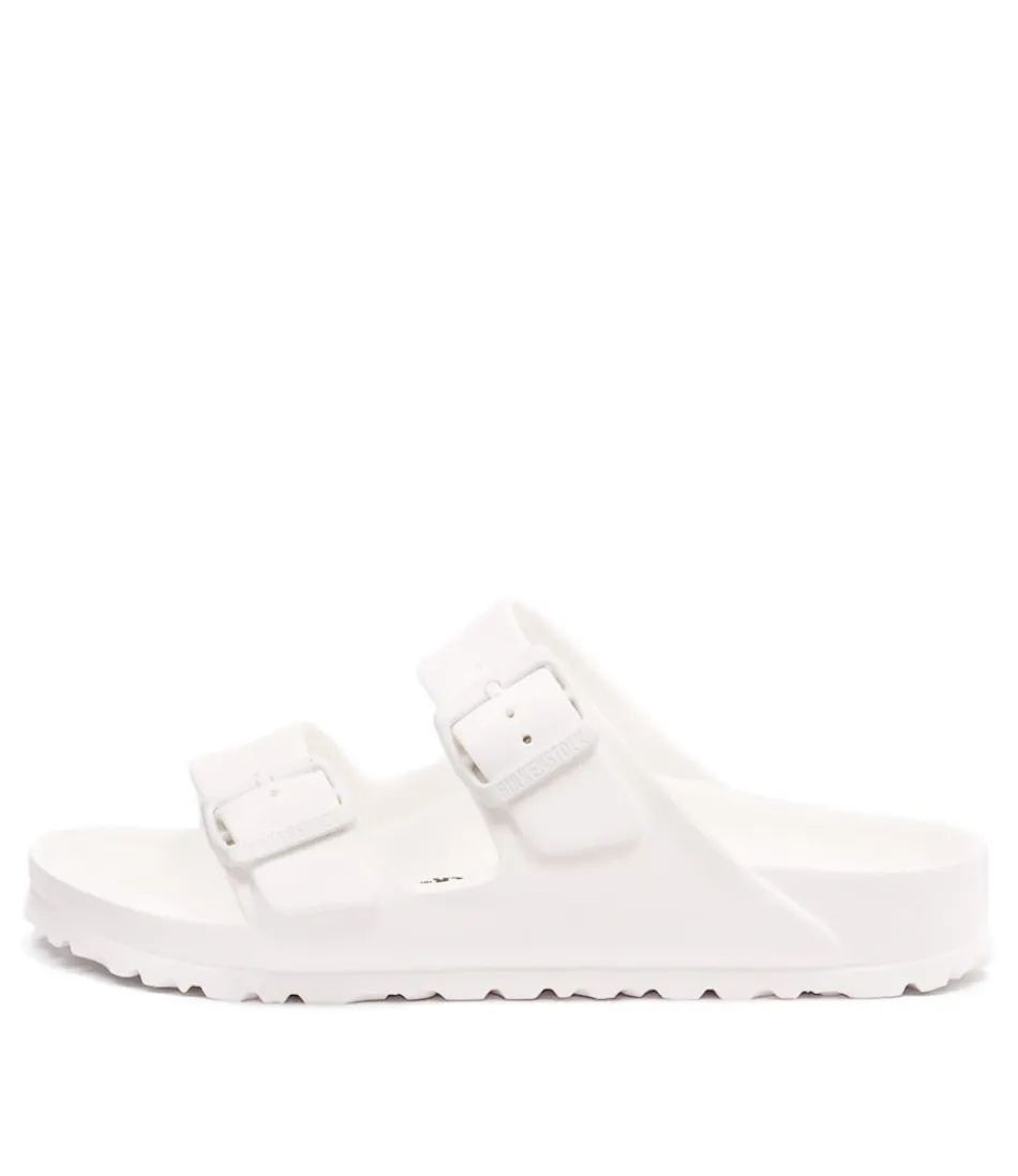 Women BIRKENSTOCK Comfort<Arizona Eva Wht Narrow