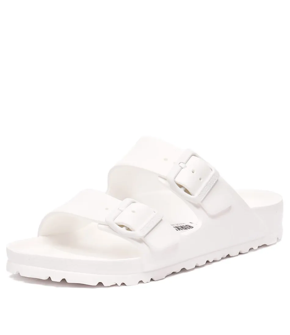 Women BIRKENSTOCK Comfort<Arizona Eva Wht Narrow