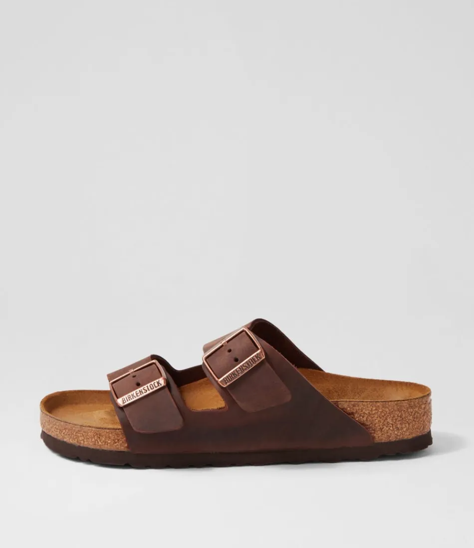 Women BIRKENSTOCK Comfort<Arizona Habana Leather