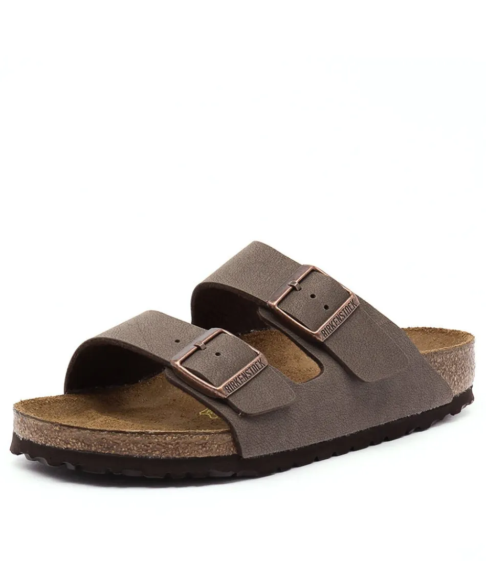 Women BIRKENSTOCK Comfort<Arizona Mocca Birkoflor