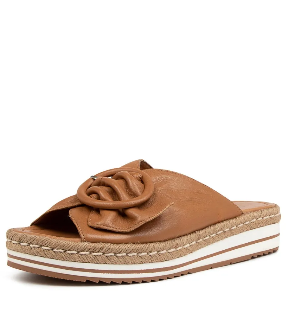 Women DJANGO & JULIETTE Espadrilles<Arturo Lrg Dk Tan Leather