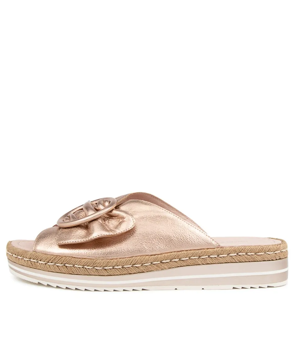 Women DJANGO & JULIETTE Espadrilles<Arturo Lrg Pale Rose Gold