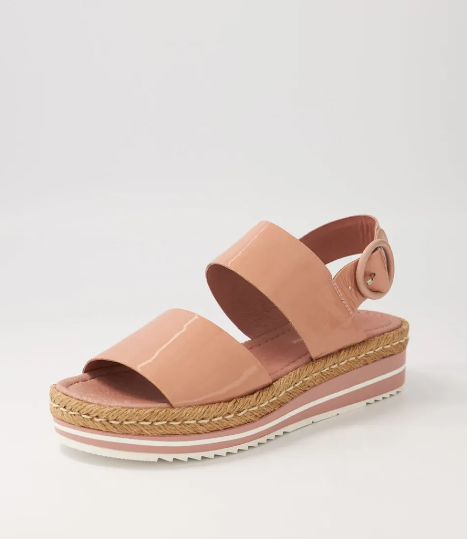 Women DJANGO & JULIETTE Espadrilles<Atha Mushroom Patent Leather Espadrilles