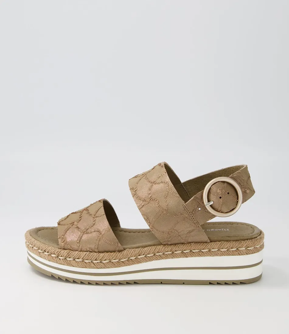 Women DJANGO & JULIETTE Espadrilles<Atha Nutmeg Frill Leather Espadrilles