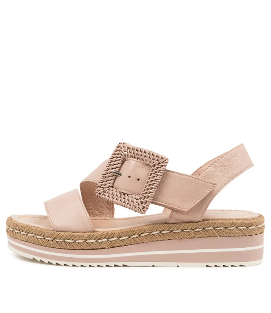 Women DJANGO & JULIETTE Espadrilles<Atory Dusty Pink Leather