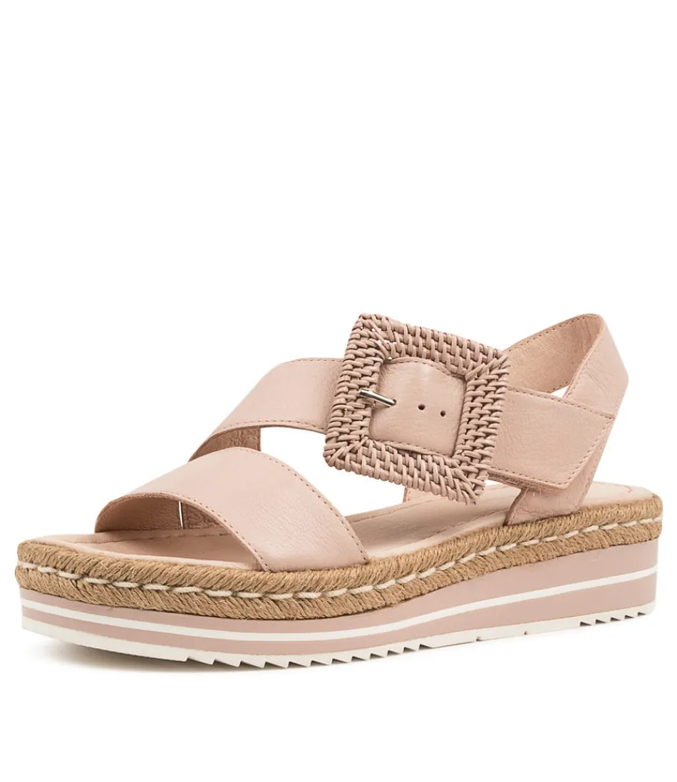 Women DJANGO & JULIETTE Espadrilles<Atory Dusty Pink Leather