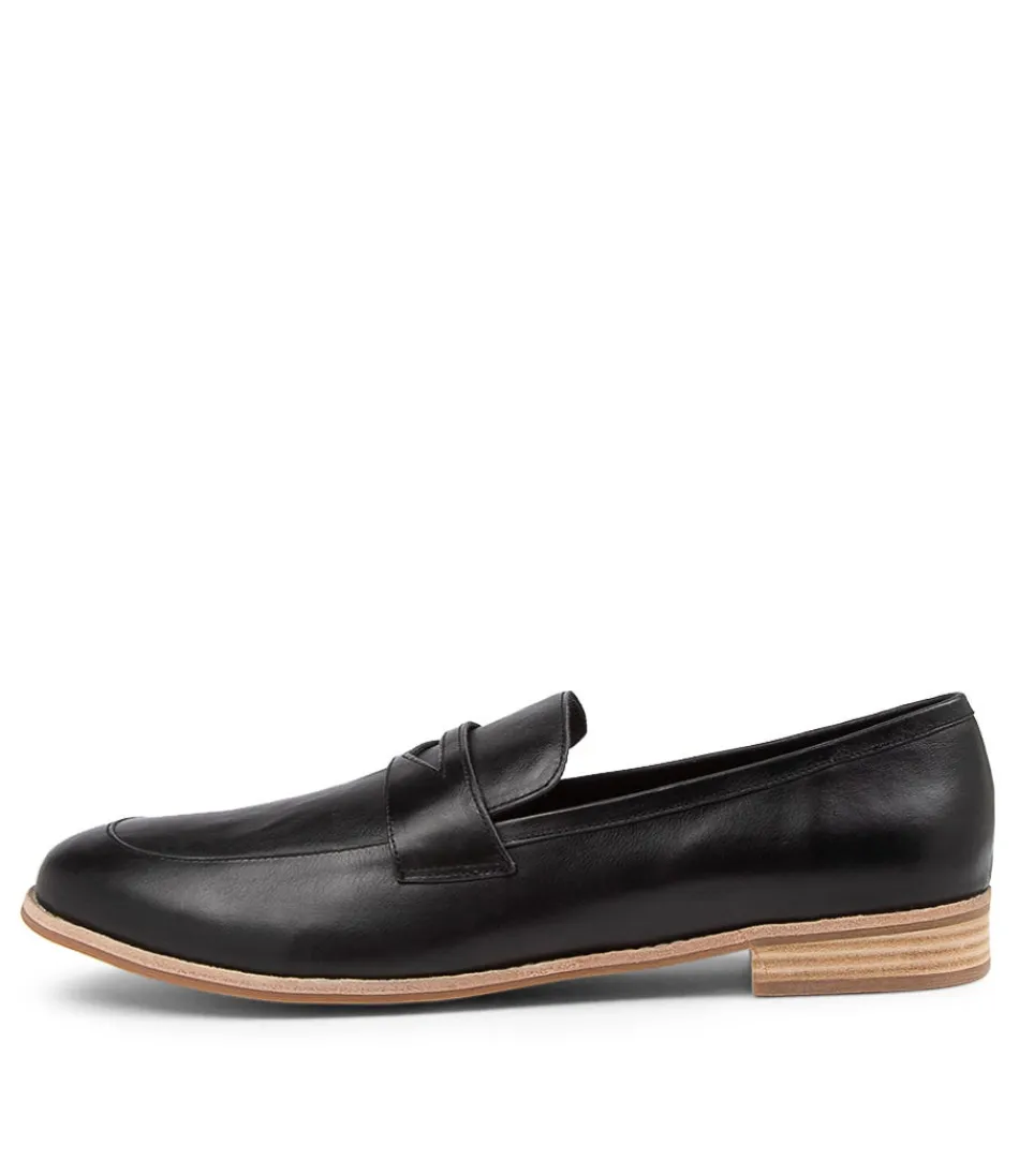 Women DJANGO & JULIETTE Loafers<Avetta Lrg Black Leather