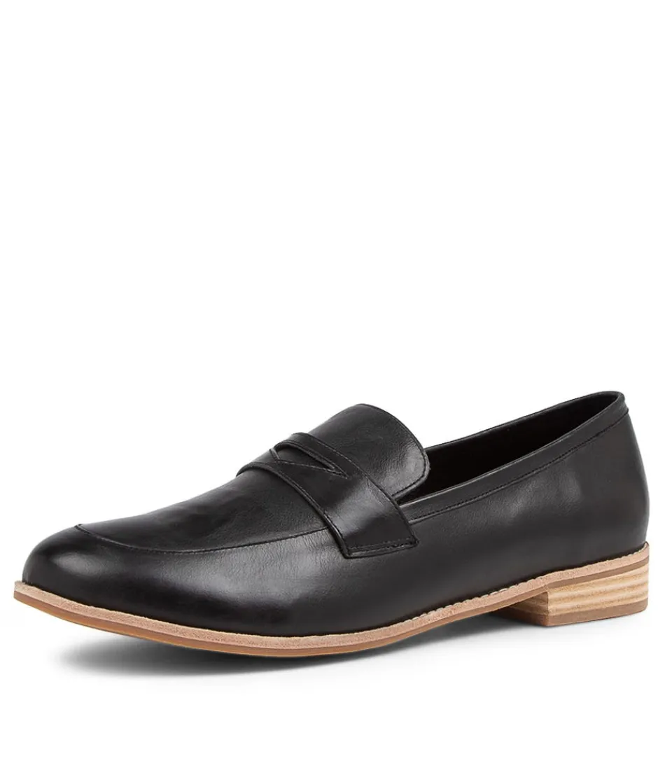 Women DJANGO & JULIETTE Loafers<Avetta Lrg Black Leather