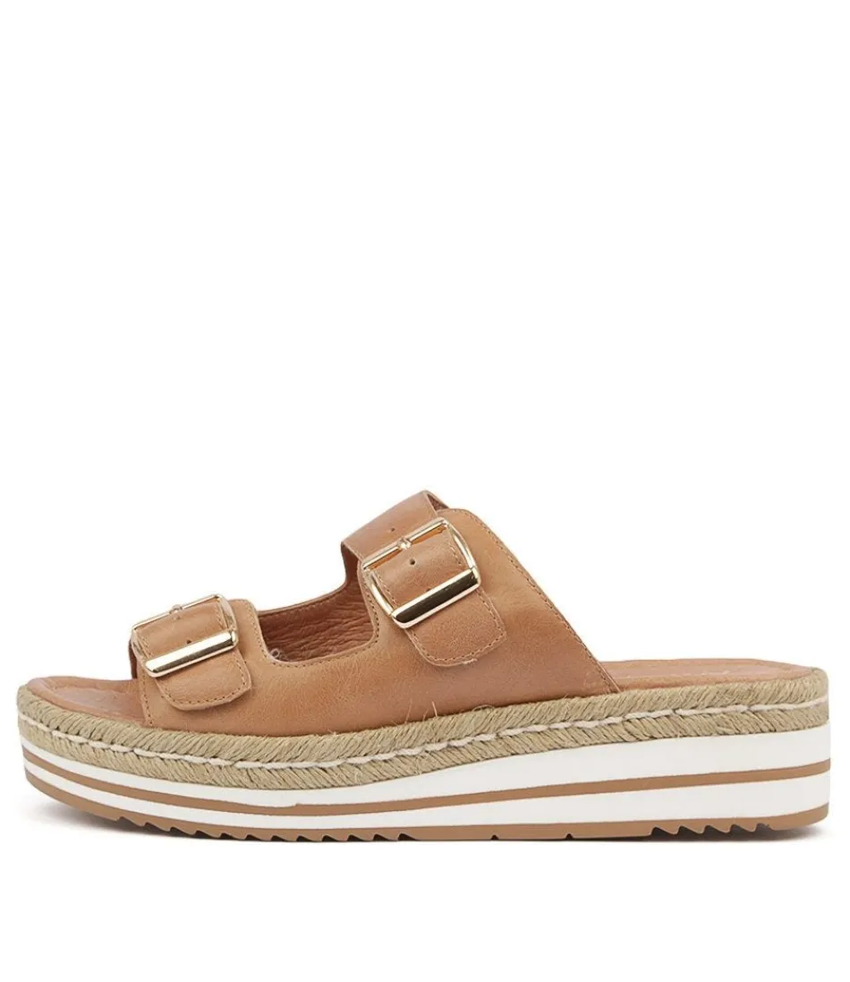 Women DJANGO & JULIETTE Espadrilles<Axel Dk Tan Leather