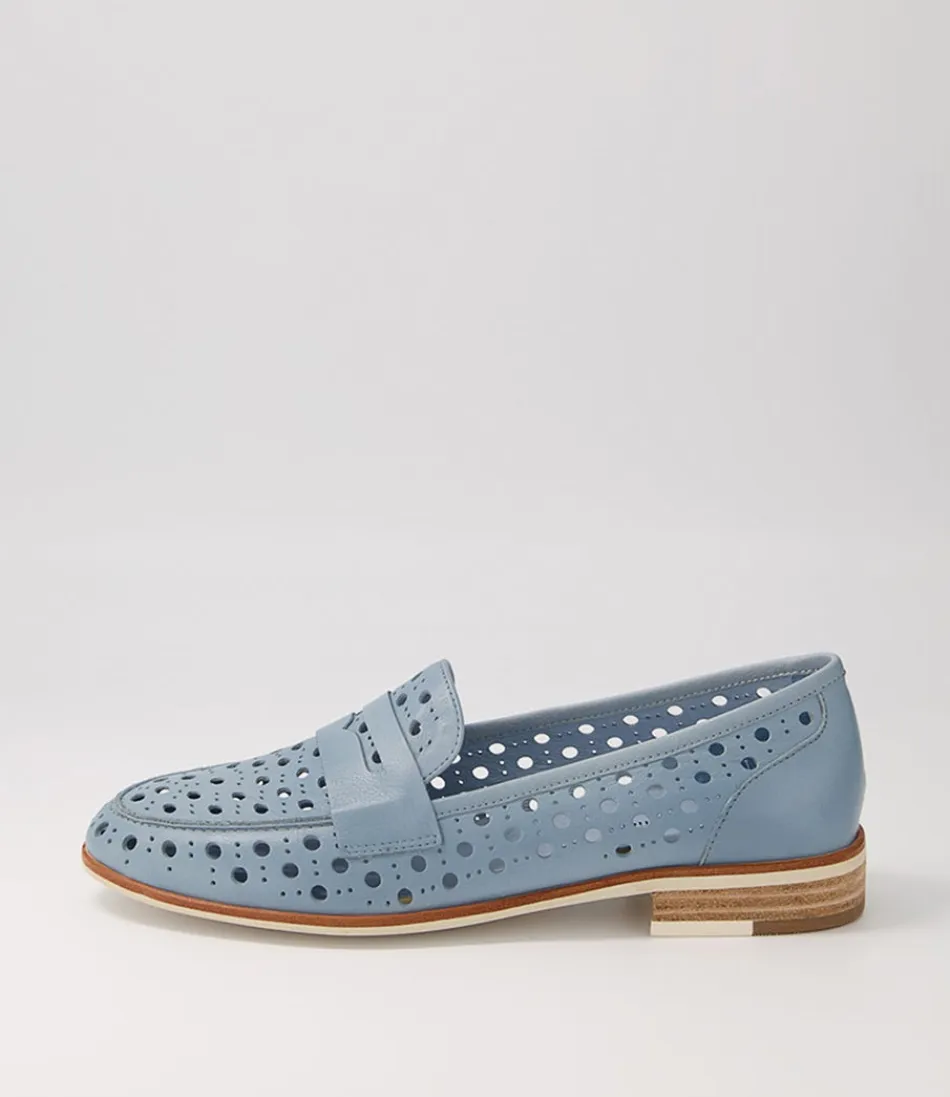 Women DJANGO & JULIETTE Loafers<Balder Denim Leather Loafers