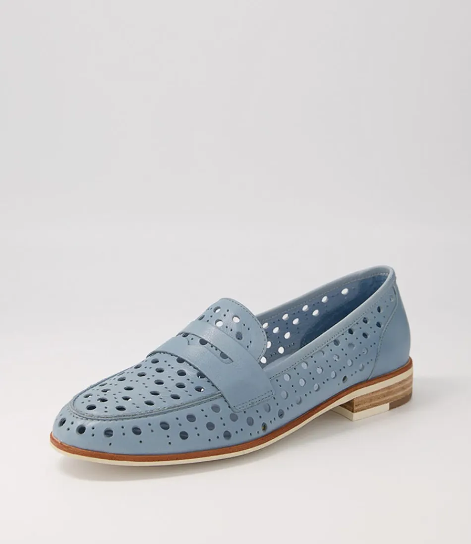 Women DJANGO & JULIETTE Loafers<Balder Denim Leather Loafers