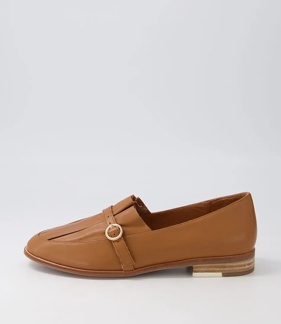 Women DJANGO & JULIETTE Loafers<Banzos Dark Tan Leather Loafers