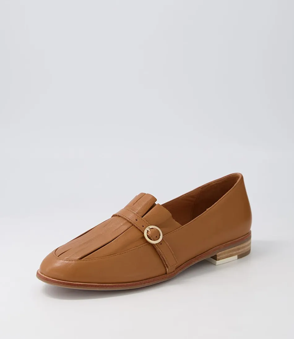 Women DJANGO & JULIETTE Loafers<Banzos Dark Tan Leather Loafers