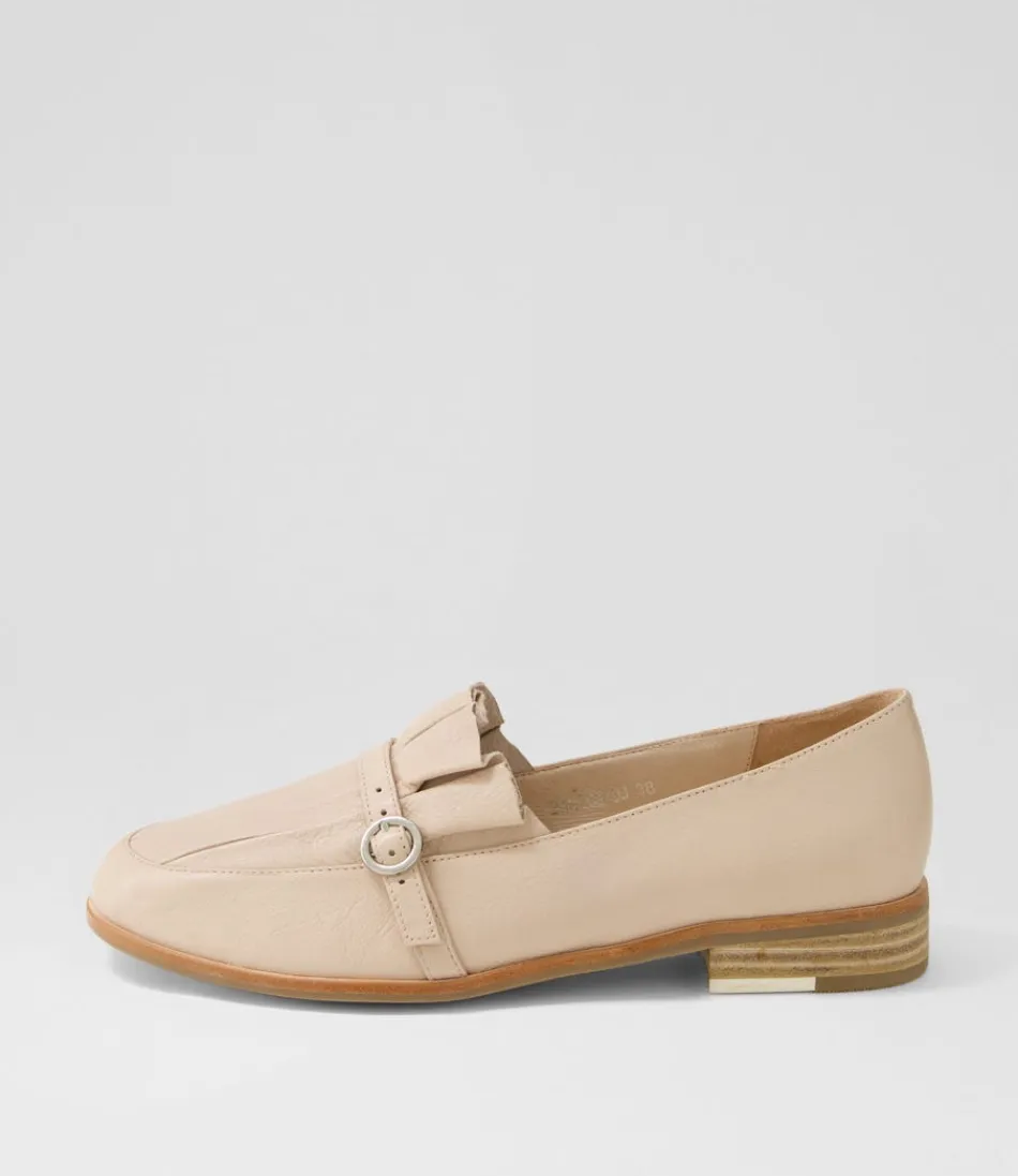 Women DJANGO & JULIETTE Loafers<Banzos Nude Leather Loafers