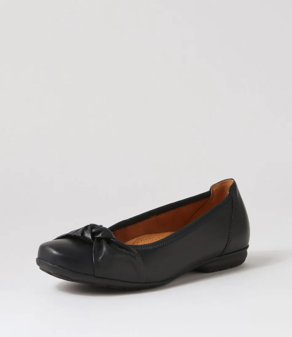 Women GABOR Comfort<Barbel Night Leather Ballet Flats