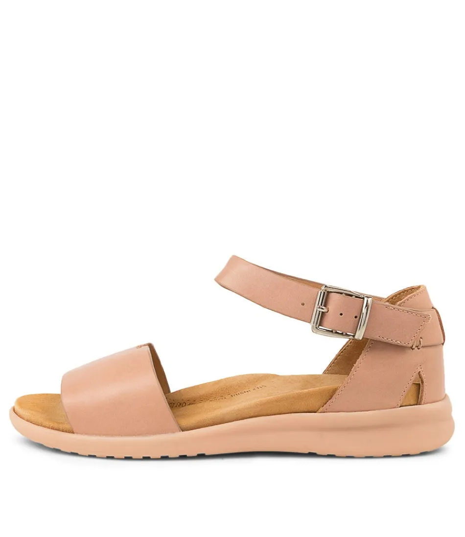 Women ZIERA Wedges<Beverly Xw Cafe-Cafe Leat