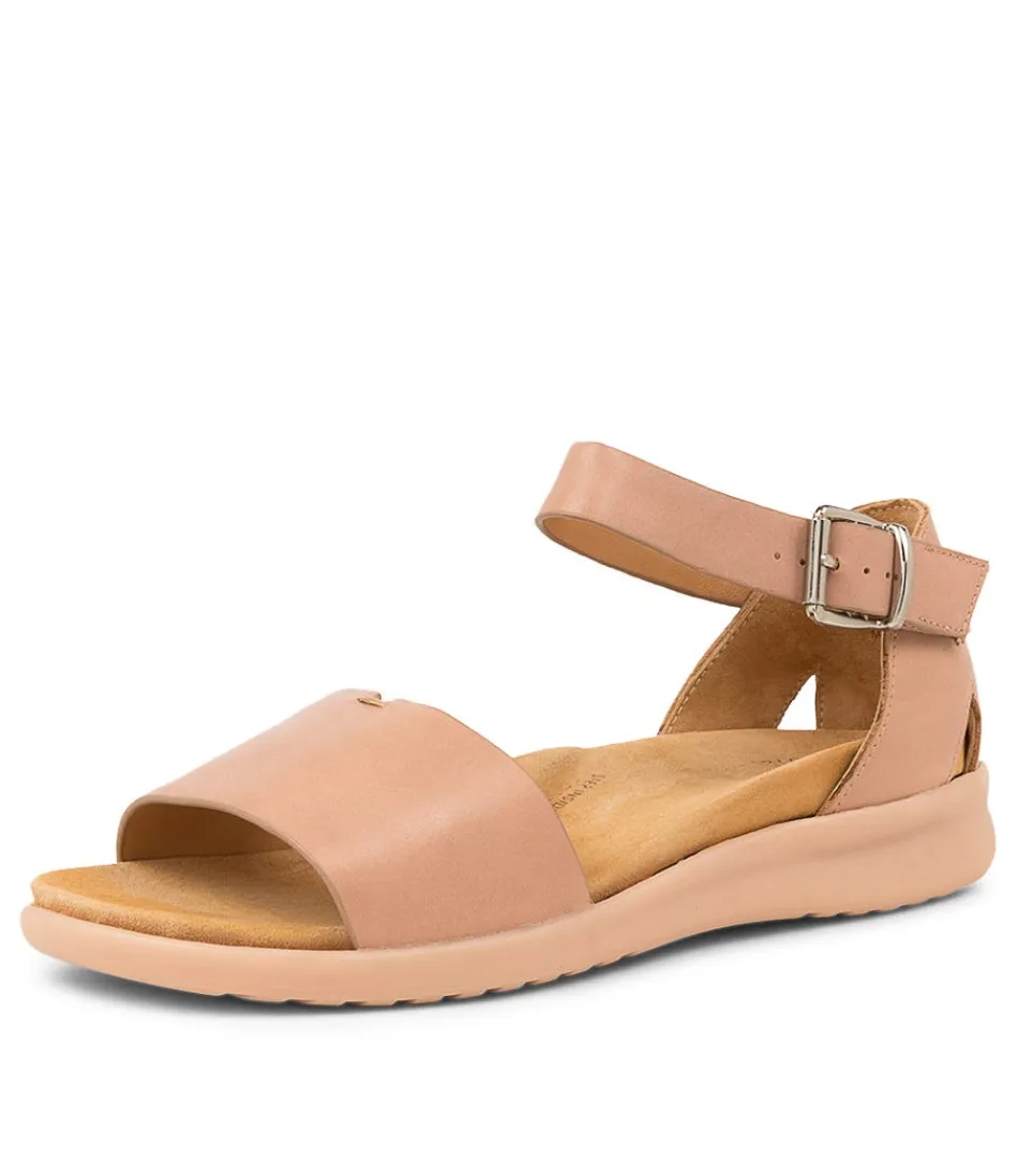 Women ZIERA Wedges<Beverly Xw Cafe-Cafe Leat