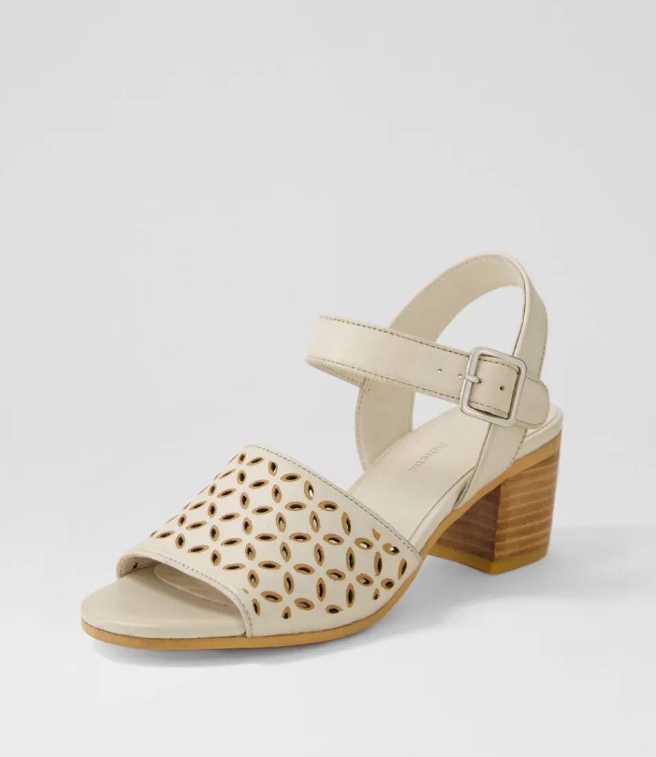 Women DJANGO & JULIETTE Heels<Brita Almond Tan Leather Sandals