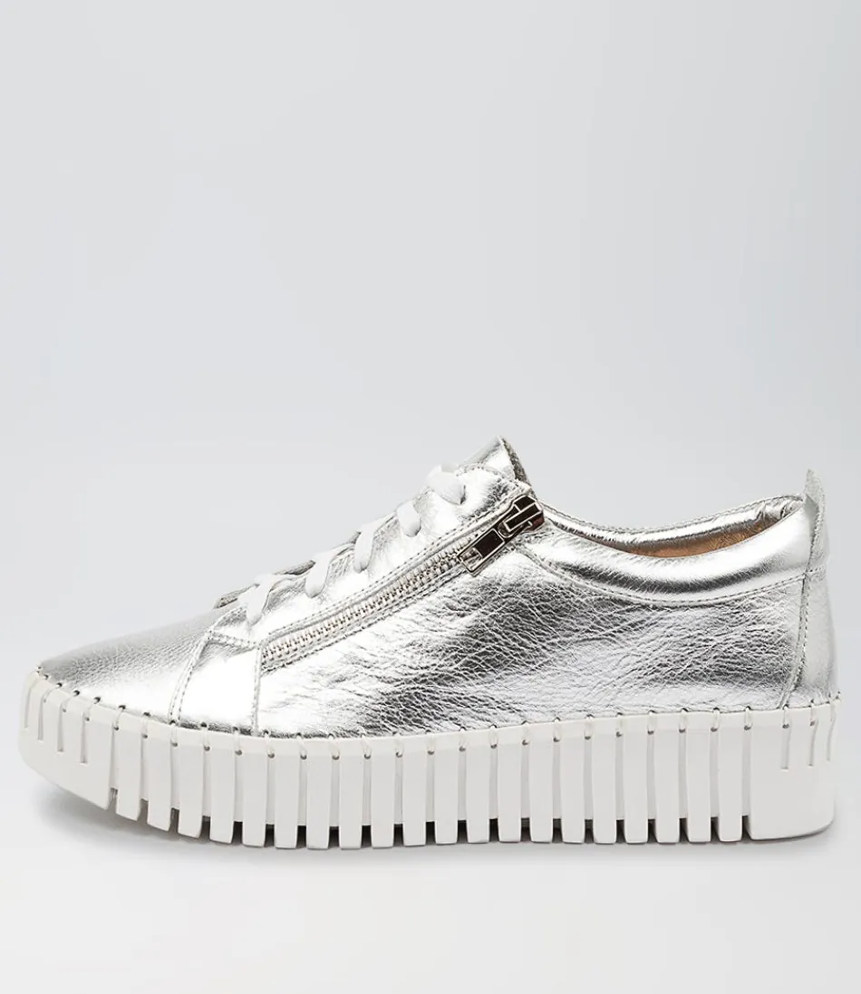 Women DJANGO & JULIETTE Sneakers<Bump Dj Silver Leather