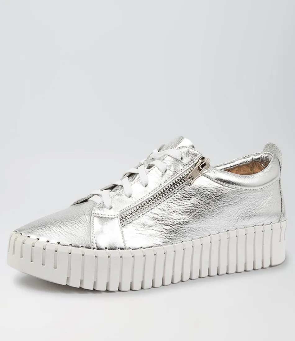 Women DJANGO & JULIETTE Sneakers<Bump Dj Silver Leather