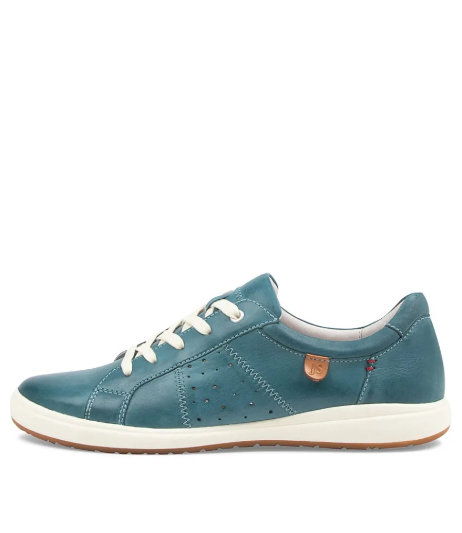 Women JOSEF SEIBEL Sneakers<Caren 01 Azur Leather Sneakers