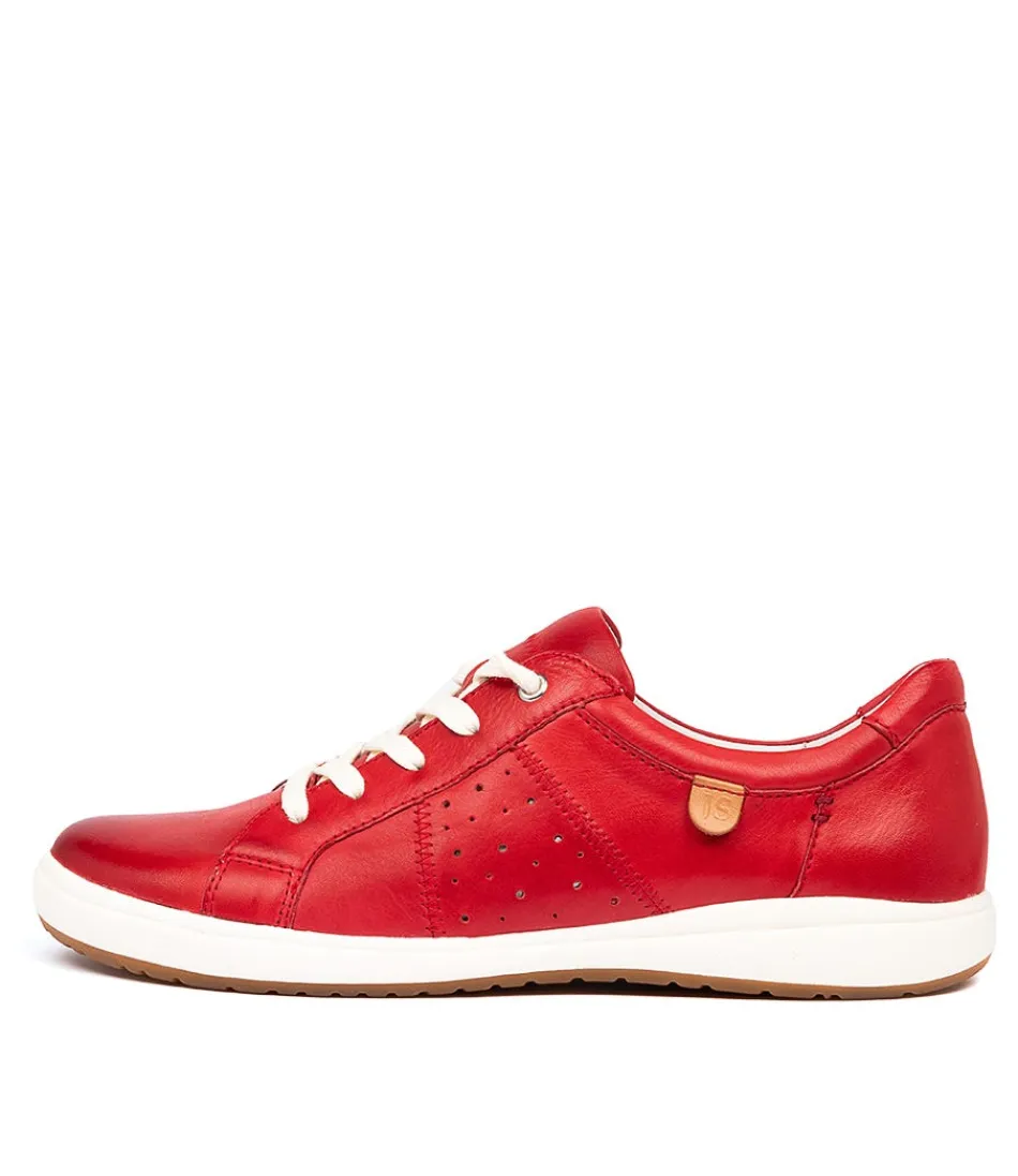 Women JOSEF SEIBEL Comfort<Caren 01 Red Leather