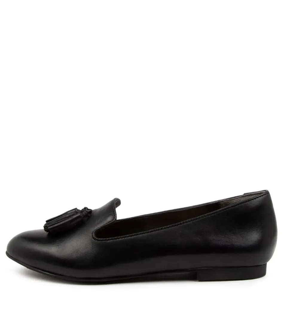 Women ZIERA Loafers<Charter Xf Black Leather