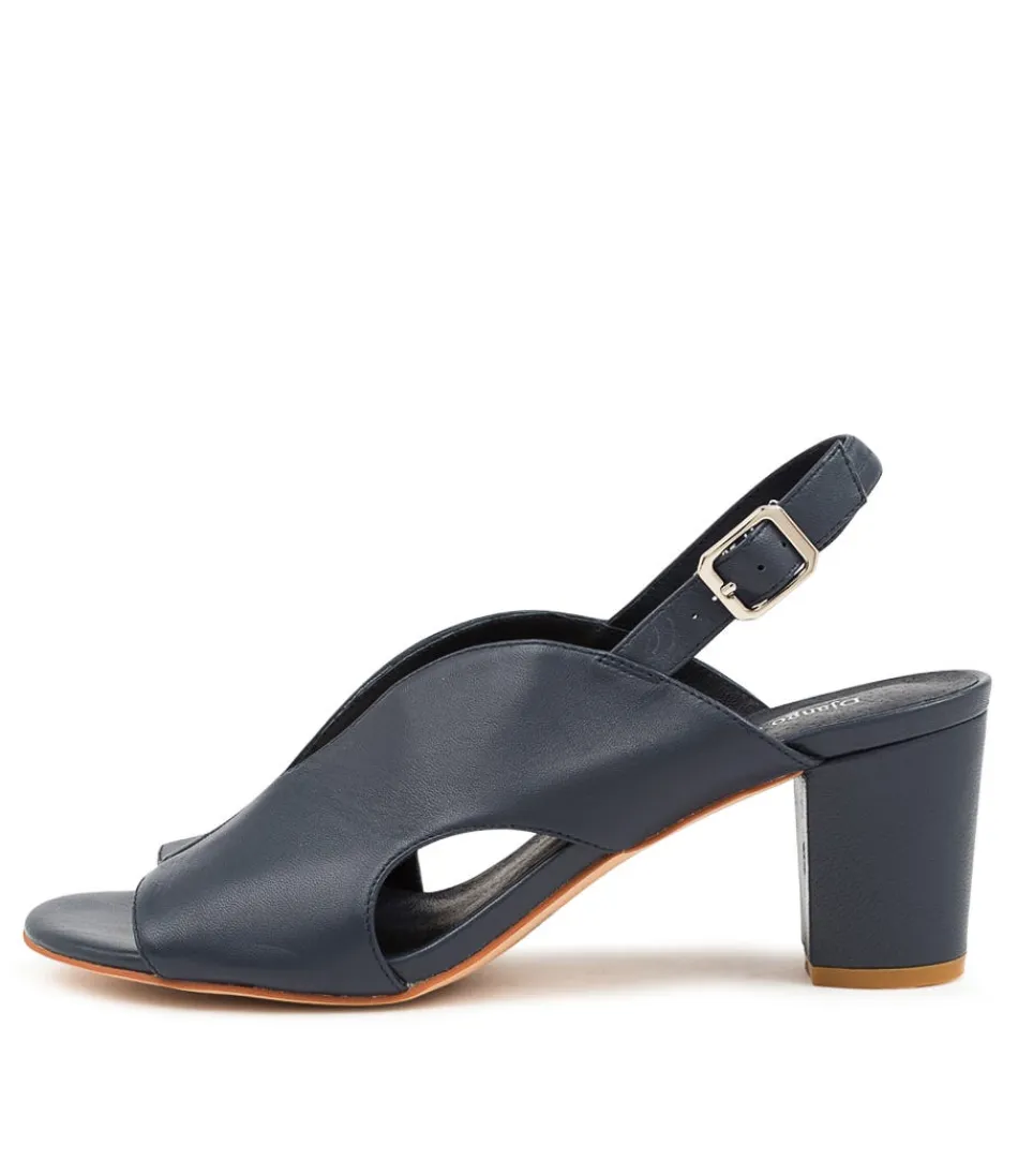 Women DJANGO & JULIETTE Heels<Cilla Navy Leather