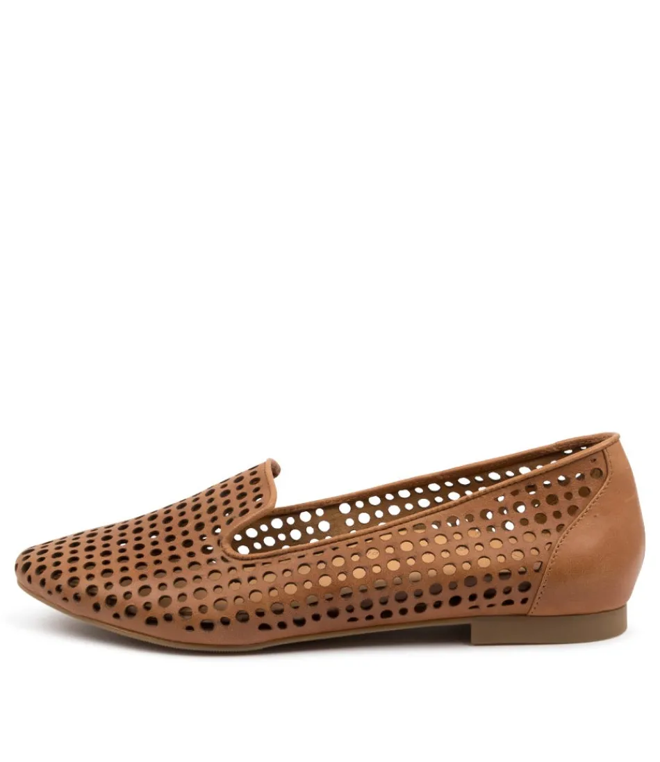 Women ZIERA Loafers<Cindra Xf Tan Leather