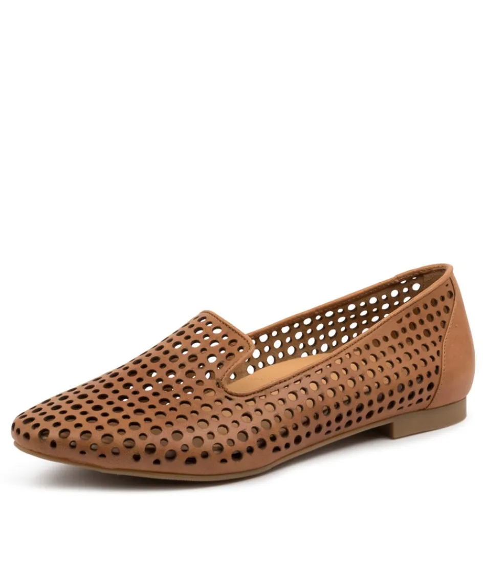 Women ZIERA Loafers<Cindra Xf Tan Leather