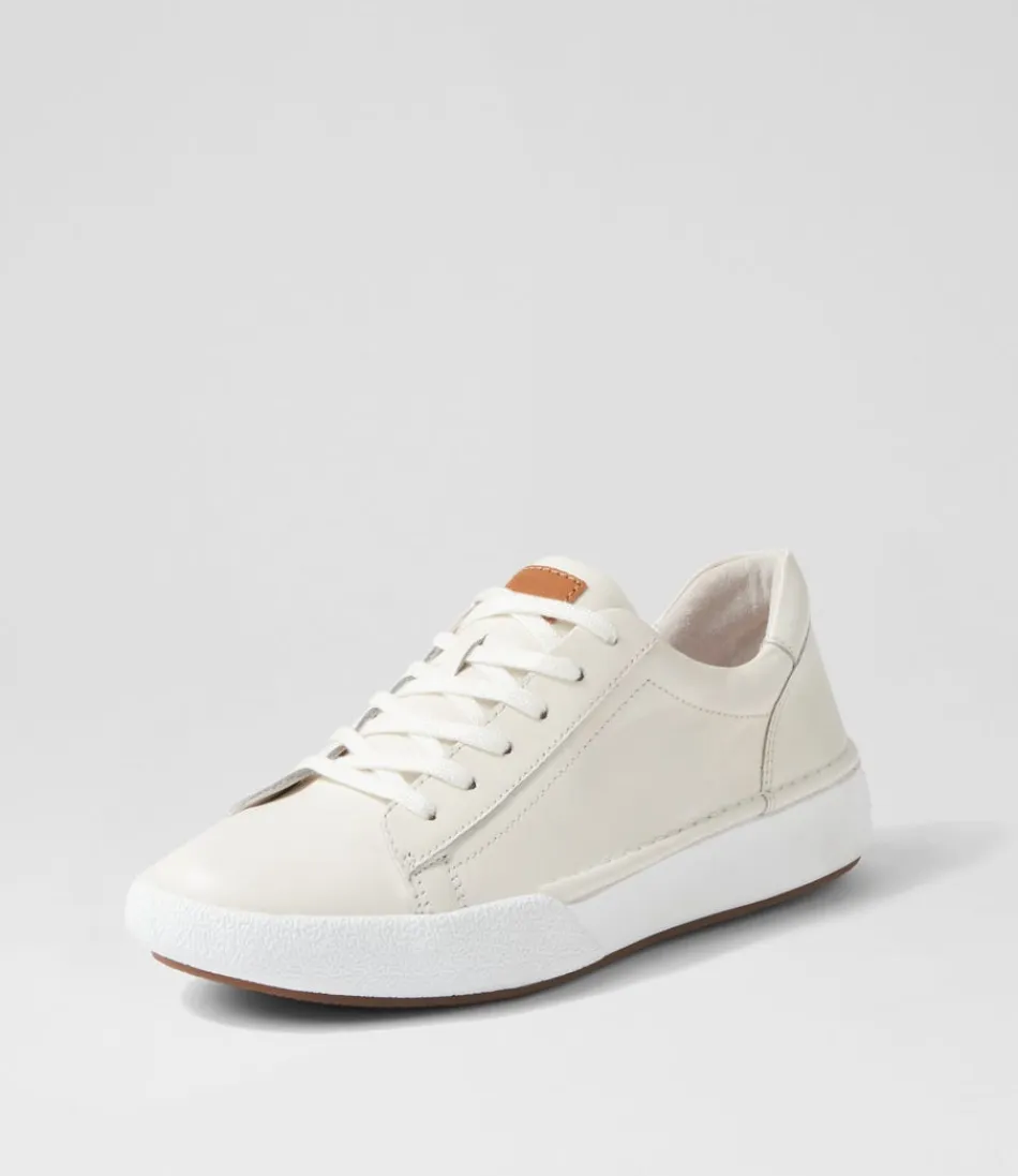 Women JOSEF SEIBEL Comfort<Claire 01 Weiss Leather Sneakers