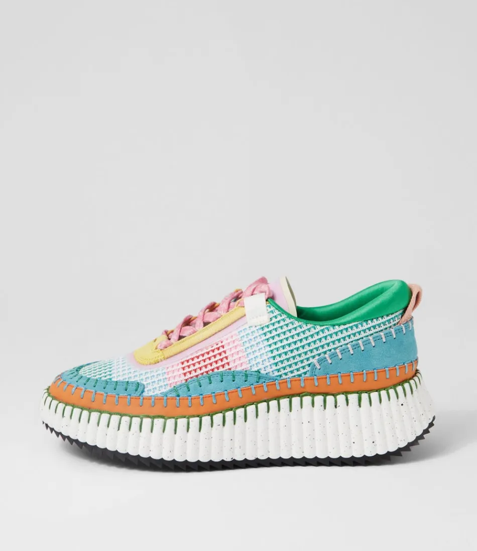 Women DJANGO & JULIETTE Wedges<Copen Rainbow Multi Sneakers