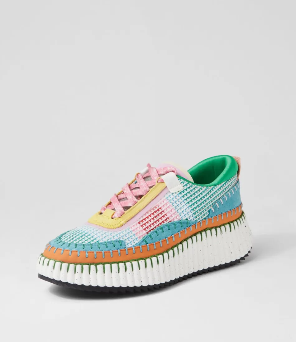 Women DJANGO & JULIETTE Wedges<Copen Rainbow Multi Sneakers